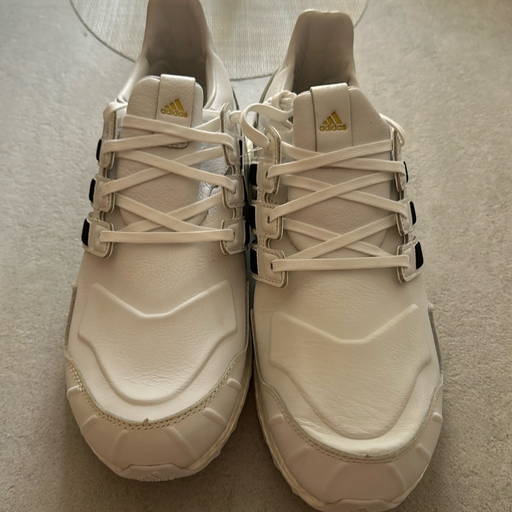 Adidas Ultra Boost DNA Lea White leather size 14